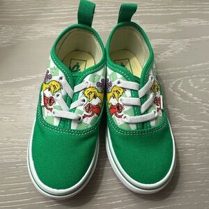 Vans Sesame Street Green Kids Sneakers